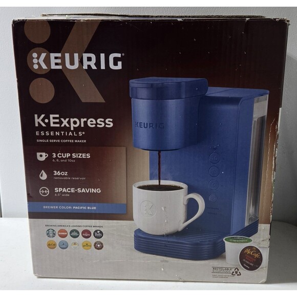 Keurig Other - NEW - Keurig K-EXPRESS Single Serve Coffee Maker - Pacific Blue NEW